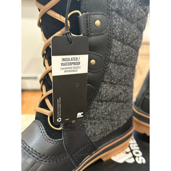 NEW in Box Sorel Women’s Tofino II Faux Shearling Lined Waterproof Boot size 7 - Picture 10 of 11